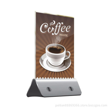 Factory wholesale restaurant table menu power bank 10000mah/13000mah for mobile phone